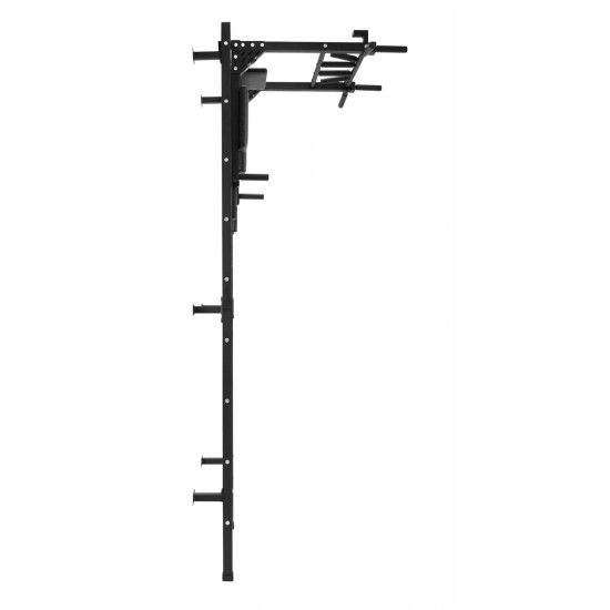 Sporto kompleksas (gimnastikos sienelė) SAN PRO 3 in 1 juodas, 229x68cm