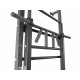 Sporto kompleksas (gimnastikos sienelė) SAN PRO 3 in 1 juodas, 229x68cm