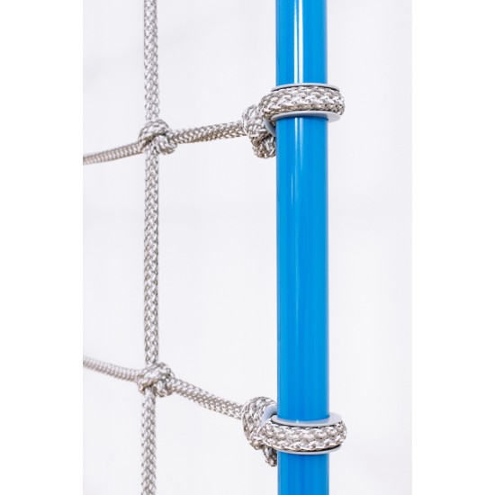 Sporto kompleksas (gimnastikos sienelė) SANRO S4 šviesiai violetinė-žydra, 219,6x70,2x119cm
