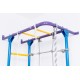 Sporto kompleksas (gimnastikos sienelė) SANRO S4 šviesiai violetinė-žydra, 219,6x70,2x119cm