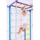 Sporto kompleksas (gimnastikos sienelė) SANRO S7 šviesiai violetinė-žydra, 219,6x154cm