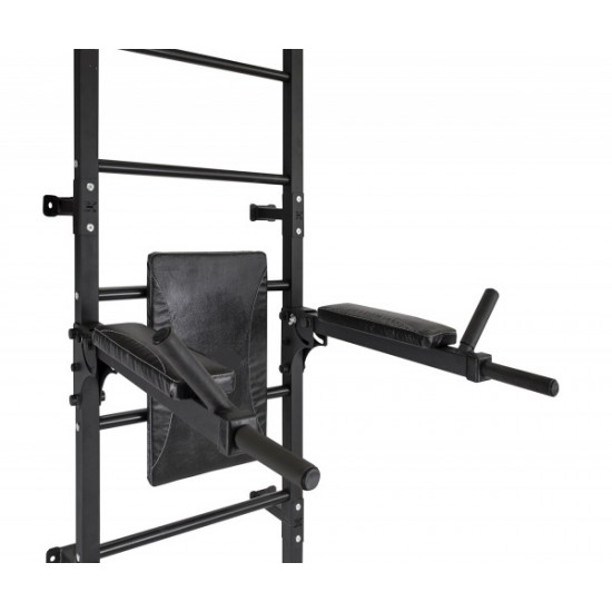 Sporto kompleksas (gimnastikos sienelė) START baltas, 224x58cm