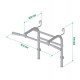 Sporto kompleksas (gimnastikos sienelė) su skersiniu 2in1 SANRO S11 Pastel balta-pilka, 211x49cm Sporto kompleksas (gimnastikos sienelė) su skersiniu 2in1 SANRO S11 Pastel balta-pilka, 211x49cm