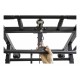 Sporto kompleksas-jėgos treniruoklis KRAFT SystemLight 3in1 FLEXTER juodas, 247x68,5cm