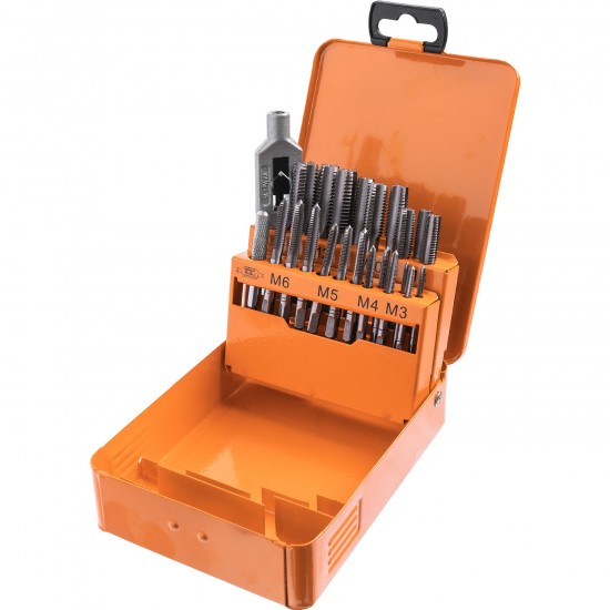 Sriegiklių rinkinys M3-M12, 22 vnt. Sriegiklių rinkinys M3-M12, 22 vnt.