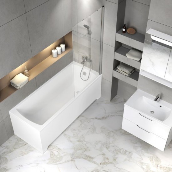 Stačiakampė vonia Ravak Classic II, 160x70 sniego baltumo Stačiakampė vonia Ravak Classic II, 160x70 sniego baltumo