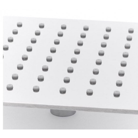 Stacionari dušo galva Optima, kvadratinė 200x200 mm