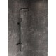 Stacionari dušo sistema Ravak 10° Free, TD F 091.20/150 su termostatiniu maišytuvu ir dušo komplektu, juoda Stacionari dušo sistema Ravak 10° Free, TD F 091.20/150 su termostatiniu maišytuvu ir dušo komplektu, juoda