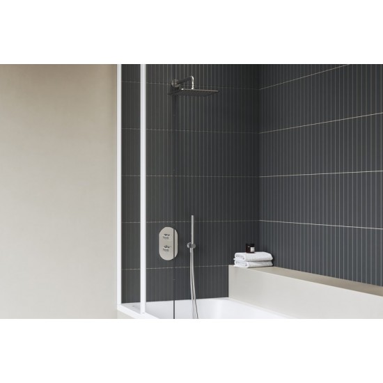 Stacionari kvadratinė dušo galva 250x250 mm, 986.00CR chromas