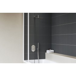 Stacionari kvadratinė dušo galva 250x250 mm, 986.00CR chromas