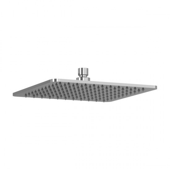 Stacionari kvadratinė dušo galva 250x250 mm, 986.00CR chromas