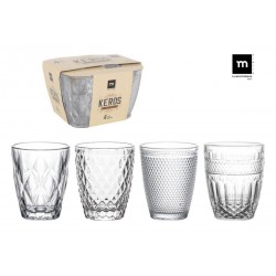 Stiklinės 270ml 4vnt KEROS