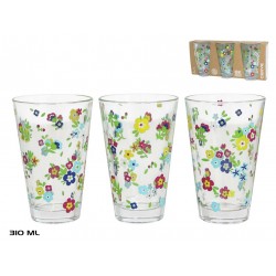 Stiklinės 310ml 3vnt. CERVE NADIA
