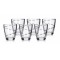 Stikliukai 25ml 6vnt Barylka decor spiral.