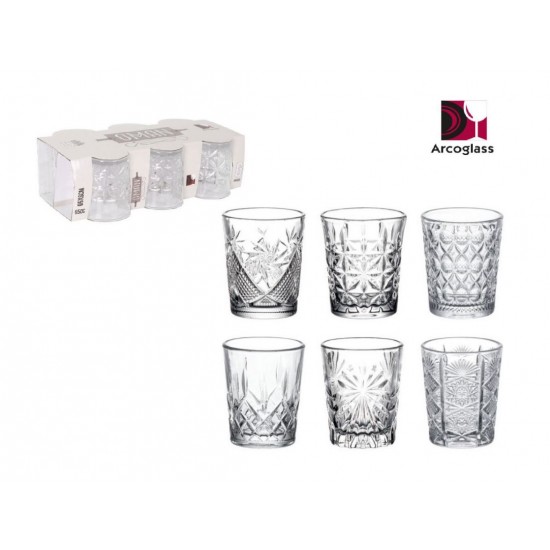 Stikliukai 55ml 6vnt OMAN