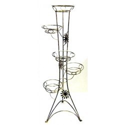 Stovas gėlėms 10-0096 140*45cm 5 vietų.