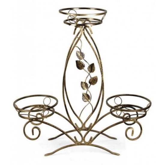 Stovas gėlėms 10-0340 85*70cm 3 vietos Stovas gėlėms 10-0340 85*70cm 3 vietos