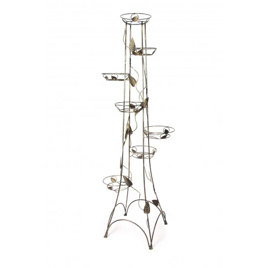 Stovas gėlėms 10-0432 175*40cm 7 vietos Stovas gėlėms 10-0432 175*40cm 7 vietos