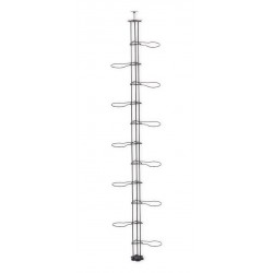 Stovas gėlėms iki lubų 10-055-5 250*40cm sidabro spalva