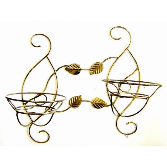 Stovas gėlėms pakabinamas 10-0487 45*42cm 2 vietų