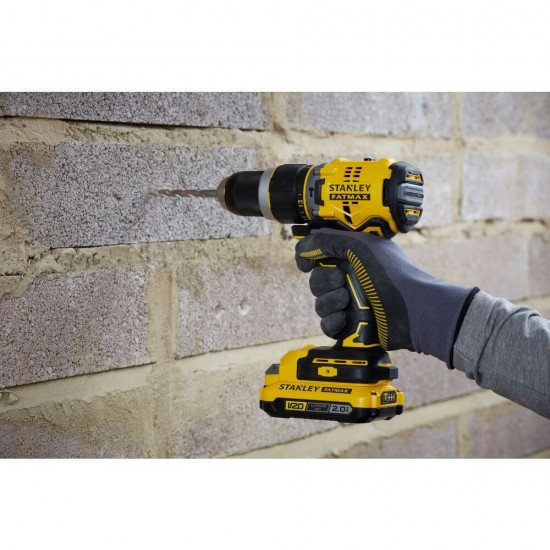 Suktuvas/gręžtuvas Stanley SFMCD721B; 20V, įrankis be priedų Suktuvas/gręžtuvas Stanley SFMCD721B; 20V, įrankis be priedų