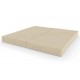 Sulankstomas gimnastikos čiužinys SANRO 100x100x10 cm kreminis Sulankstomas gimnastikos čiužinys SANRO 100x100x10 cm kreminis