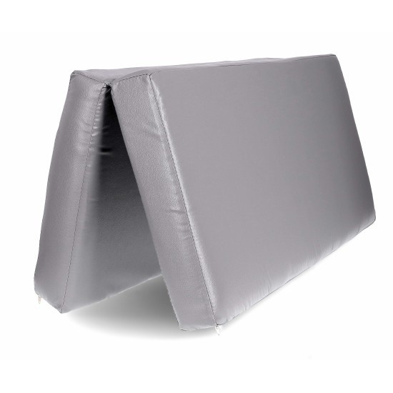Sulankstomas gimnastikos čiužinys SANRO 100x100x10 cm Pilkas Sulankstomas gimnastikos čiužinys SANRO 100x100x10 cm Pilkas