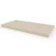 Sulankstomas gimnastikos čiužinys SANRO 200x100x10 cm kreminis (4 dalių)