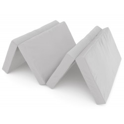 Sulankstomas gimnastikos čiužinys SANRO 200x100x10 cm pilkas (4 dalių)