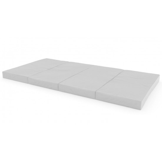 Sulankstomas gimnastikos čiužinys SANRO 200x100x10 cm pilkas (4 dalių)