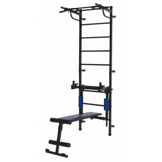 Suolelis FLEXTER gimnastikos sienelėms/sporto kompleksams, juodas, iki 100kg