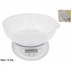 Svarstyklės virtuvinės elektron. 5kg BASIC