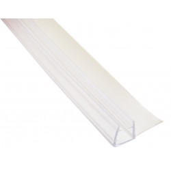 Tarpinė F formos 6mm 2.0m plastikinė dušo kabinos durims