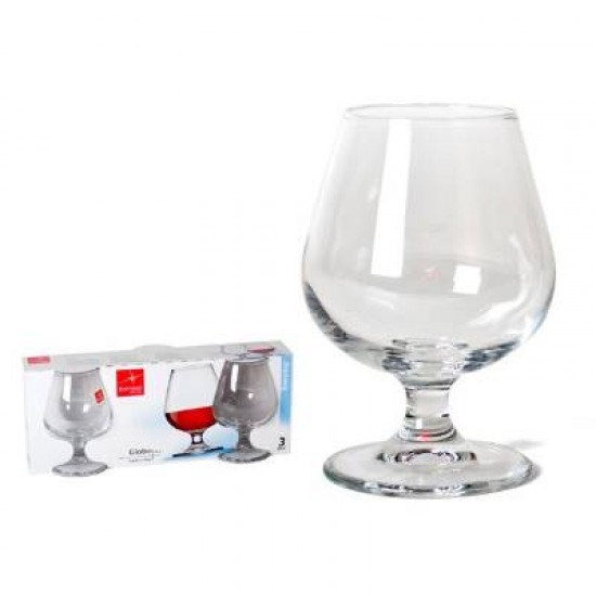 Taurės konjakui 250ml 3vnt Globo
