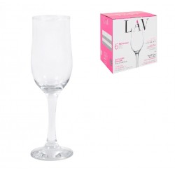 Taurės šampanui 195ml 6vnt NEVAKAR NEV539