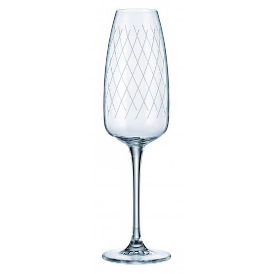 Taurės šampanui 290ml 4vnt ANSER DECOR