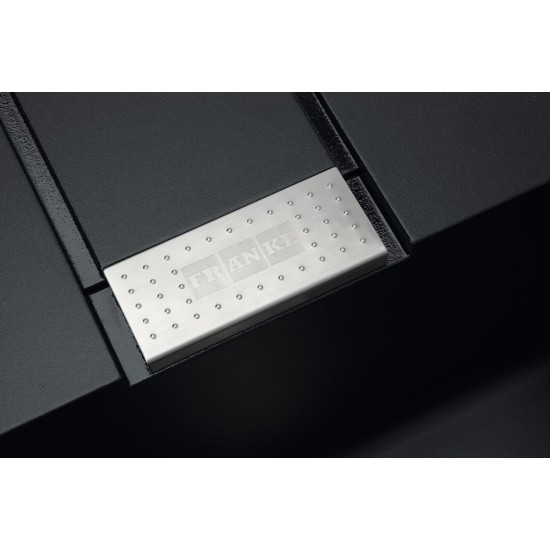 Tectonite plautuvė Franke, Sirius S2D 611-78 XL su užkemšamu ventiliumi, Carbon Tectonite plautuvė Franke, Sirius S2D 611-78 XL su užkemšamu ventiliumi, Carbon