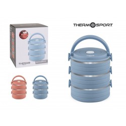 Termosas maistui plast/met. s/r 3*600ml THERM