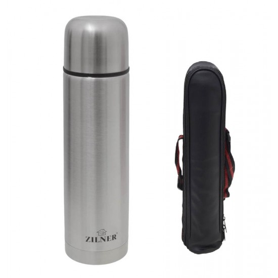 Termosas metalinis 0.5L su dėklu ZL4302 Termosas metalinis 0.5L su dėklu ZL4302