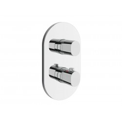 Termostatinis potinkinis 3 krypčių maišytuvas Ravak Chrome II, CR II 067.00CR.O3.RB071, chromas