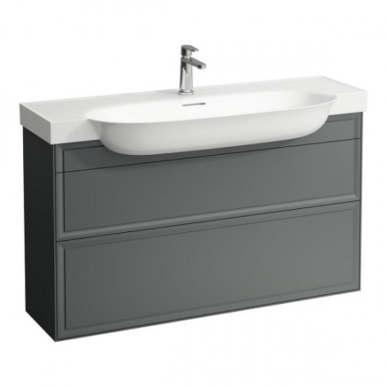 THE NEW CLASSIC spintelė praustuvui 1180x670x320 cm, traffic grey