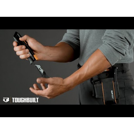 Trapecinis peilis keičiamom dėtuvem 5+5 ašmenys ToughBuilt® Trapecinis peilis keičiamom dėtuvem 5+5 ašmenys ToughBuilt®