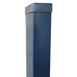 Tvoros stulpas 40x60x2300 pilkas (Ral7016)