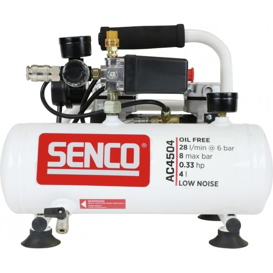 Tylus oro kompresorius 4 l, AC4504, SENCO Tylus oro kompresorius 4 l, AC4504, SENCO