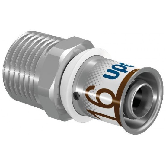 Uponor S-Press PLUS jungtis išoriniu sriegiu 16-R1/2