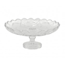 Vaisinė stikl. 21*11cm su kojele 210jD