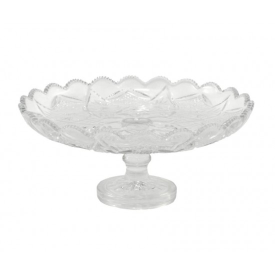 Vaisinė stikl. 21*11cm su kojele 210jD
