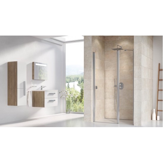 Varstomos dušo durys Ravak Chrome, CSD2-120, blizgi+stiklas Transparent Varstomos dušo durys Ravak Chrome, CSD2-120, blizgi+stiklas Transparent