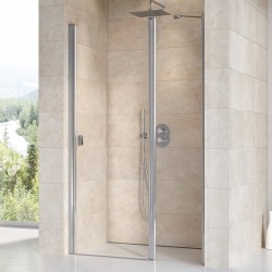 Varstomos dušo durys Ravak Chrome, CSD2-120, blizgi+stiklas Transparent