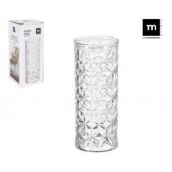 Vaza stikl. 19.5*8cm 79029/30 LA MED